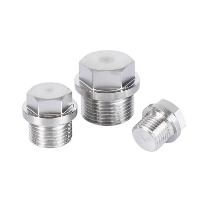 China Hexagon Head Stainless Steel Hexagon Flange Face With Hydraulic Edge Plug Screw Socket for sale