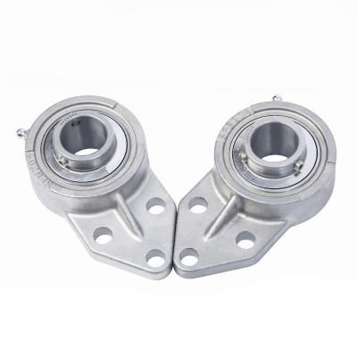 China Factory Stainless Steel Pillow Block Bearings Flanged Bearing Housing for sale