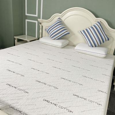 China 2022 new style memory factory directly knitted jacquard mattress fabric with organic cotton for sale