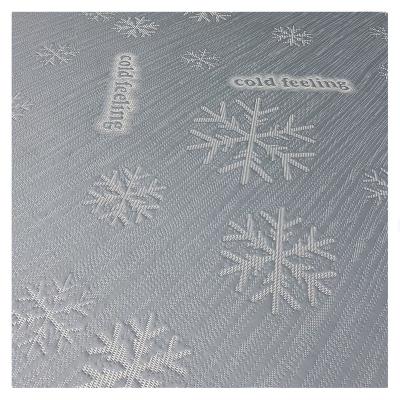 China Breathable Home Textiles PE Knitted YARN DYEED Jacquard Mattress Cooling Ticking Fabric for sale