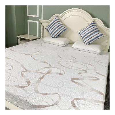 China Hot Selling Memory Summer Polyester Fabric Jacquard Mattress Ticking Fabric China Factory Supplier for sale