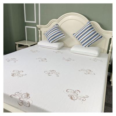 China Memory Factory Directly Knitted Mattress Ticking Fabric With 100% Polyester For Mattress for sale