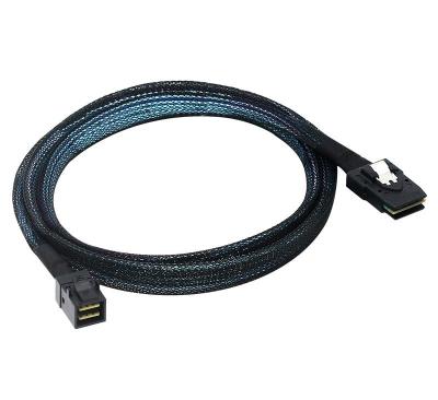 China PC OIKWAN Internal Mini SAS HD SFF-8643 to Mini SAS SFF-8087 Cable, Internal Mini SAS HD Cabler for sale