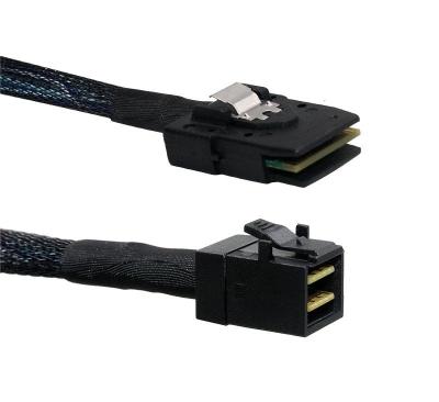 China PC Mini SAS 8087 to SATA Cable (SFF-8087 to SATA Forward Breakout) for sale