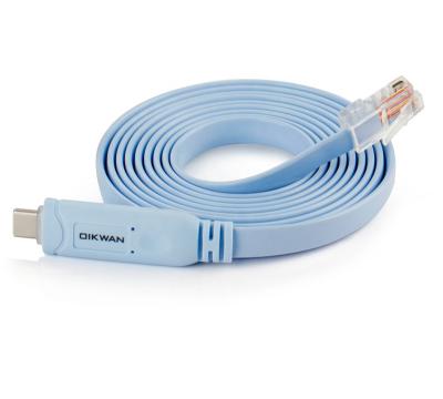 China PC Factory USB-C To RJ45 Console Serial Cable RS232 Computer Cable for sale