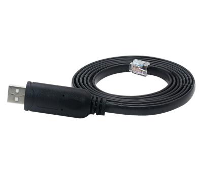 China High Quality Custom Computer USB RS232 To Serial Cable RJ12 Console Cable for sale