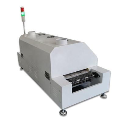 China Smt Machine Infrared Hot Air SMT Assembly Line Small Desktop Reflow Oven Machine For PCB Soldering for sale