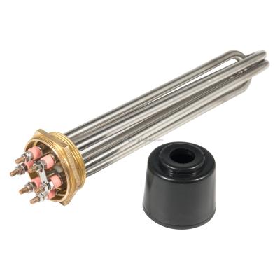 China Heating Tube For Industry Tubular Heater 240v Flange Immersion Heater 200 Watt Immersion Heater Element 400 W for sale