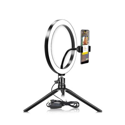 China PORTABLE SKYLET Led RGB Light Tripod Stand F532-F1 Ring Light Portable Phone With 10 12 14 inch for sale