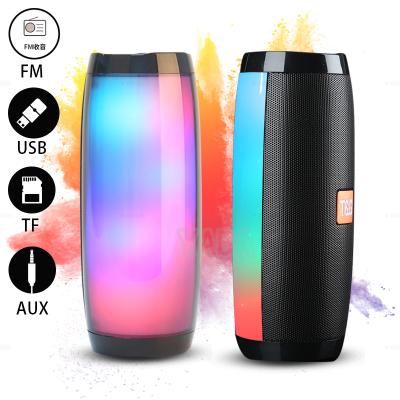 China ipx7 TG157 Music LED Light Bass Portable Speaker Colorful Super Wireless Waterproof Party LED Outdoor Speakers for sale