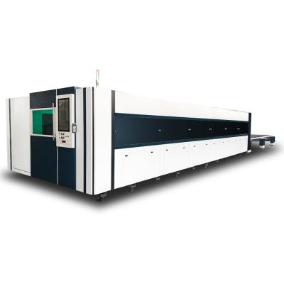 China Automatic Laser CUT 2021 Shuttle Tabletop Laser Cutting Machine 6000W 12000w 20000W for sale