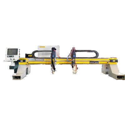 China 800 shorter than track span 400A 200A power supplies plasma torch high definition cutting machine huayuan carton stainless steel cnc plasma for sale