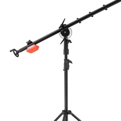 China Stainless steel photo film camera props photography studio arm stand light magic audio visual shooting tripod GT-10-1126C for sale