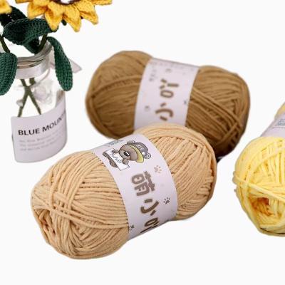 China Wholesale Price Ring Spun Baby Blanket Polyester Bulky Chenille Fancy 100% Yarn For Hand Knitting for sale