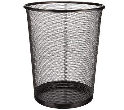 China Viable Industrial Metal Mesh Waste Trash Bin for sale