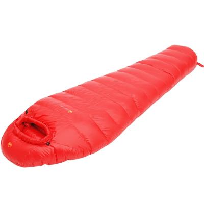 China OEM Mummy Portable Ultralight High Quality Goose Down Sleeping Bag For Winter Camp Camping Outdoor Waterproof Sleeping Bags for sale