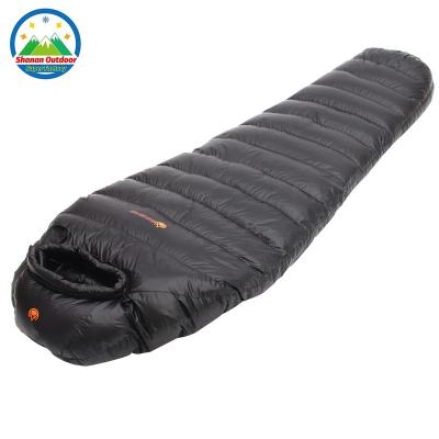 China MP Ultralight Mummy Sleeping Portable Ultralight Bag Filling Outdoor Camping 4 Seasons 800g (1.76lb) Traveling Goose Down 1 Compression Bag Goose Down for sale