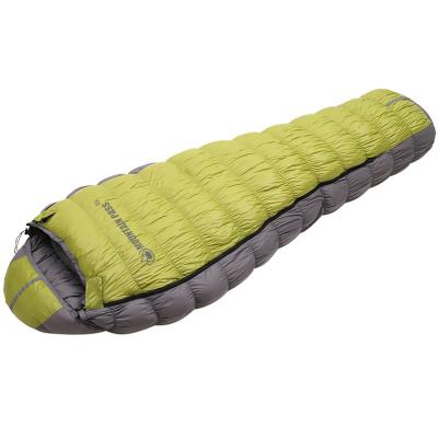 China OEM Portable Ultralight Goose Down Sleeping Bag For Winter Cold Weather Fill 800/1000 Bags Camping Outdoor Waterproof Sleeping Down Camp for sale