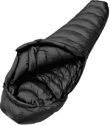 China Portable Ultralight Outdoor Waterproof Camp Sleeping Bags For Winter Camping OEM Ultralight Mum Down Splice Single Sleeping Bag Cold Weather for sale