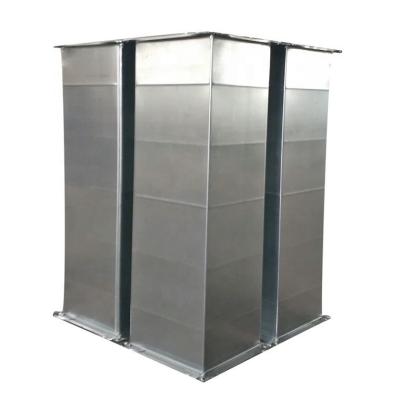 China Mid Century Galvanized Steel Rectangular Air Duct Duct For Air Conditioning Exhaust Pipes for sale