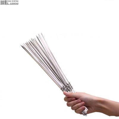 China Easily cleaned stainless steel barbecue skewers for sale