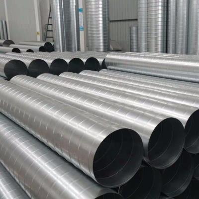 China Traditional Stainless Steel Air Spiral Round Duct Are Used In Factories Exhaust Smoek Air Duct for sale