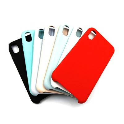 China Factory Price Shockproof Cheap Luxury Mobile Silicon Gray Color Phone Case Cover For Iphone XS for sale