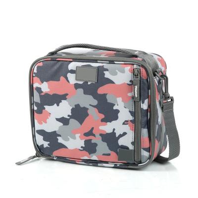 China Business and Pleasure Waterproof Soft Cooler Bag Cute Lunch Bags Folding Waterproof Insulated Lunch Bag for Meal Prep for sale