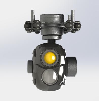 China SIP10Q6 10x two way audio zoom and IP 640*512 output gimbal thermal camera for inspection surveillance police application for sale