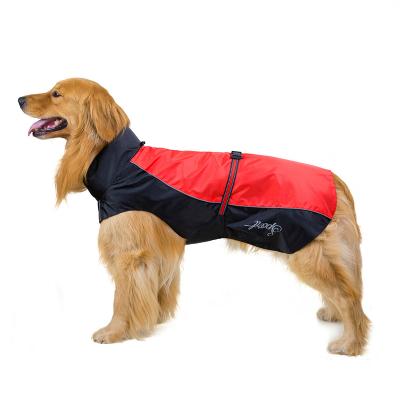 China Hot Sale Pet Rain Coat Stocked Waterproof Dog Cat Outdoor Jacket Rain Proof Clothes for sale