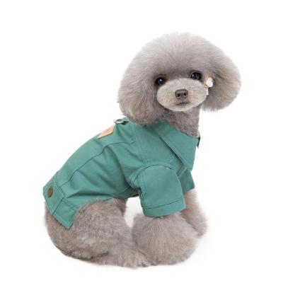 China Hot Sale Classic Jeans Dog Sweater Pattern Cute Small Medium Stocked Pet Coat Hoodie Clothes Pet Jacket for sale