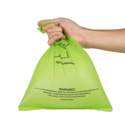 China Biodegradable Compostable Pet Waste Bag Cornstarch PLA Dog Poop Bag Toiletry Bag Stored for sale