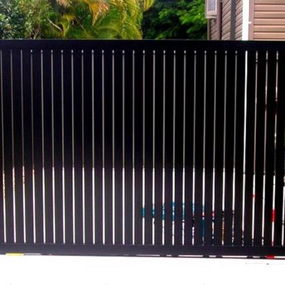 China Easily Assembled Aluminum Vertical Slat Fence Modern Fence Metal Barrier With Cheap Price for sale