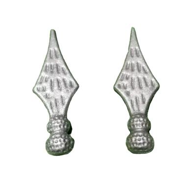 China Easily Assembled Forged Top Spear Head For Wrought Iron Fence Fittings for sale