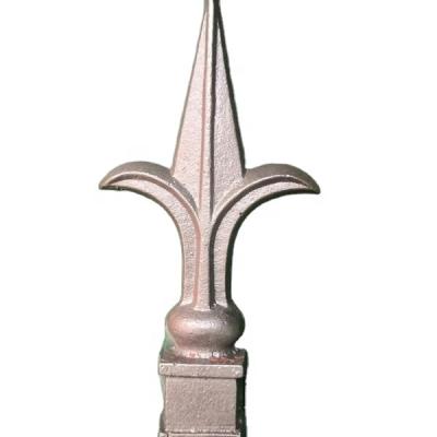 China Easily Assembled Forged Spears Cast Steel Spearhead For Wrought Iron Fence Wrought Iron Decorative Fittings for sale