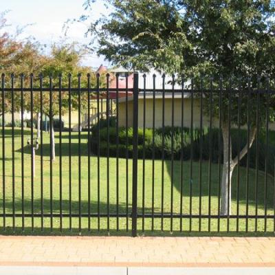 China High Security Wrought Residential Iron Fence Easily Assembled Decorative Fence For Wholesales for sale