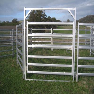 China Easily Assembled Livestock Farm Fence For Cattle Fence Cattle Gate Ranch Fence For Farm Field Galvanized for sale