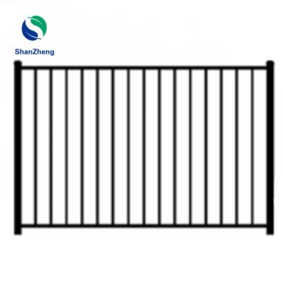 China Easily Assembled Ornamental Wrought Iron Fence For Residential Use Metal Fence for sale