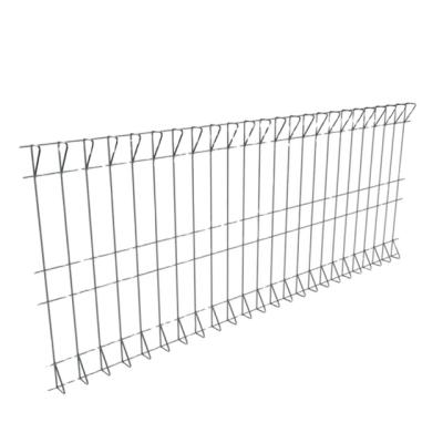 China Easily Assembled Construction of BRC Mesh Fence Panel Welded Wire Mesh Fence Safety Metal Fencing 6mm for sale