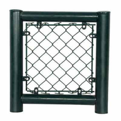 China Easily Assembled Chain Link Fence Commerical Diamond Fence With Cheap Price for sale