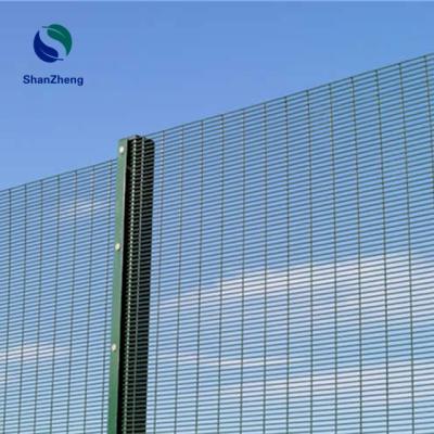 China Easily Assembled High Security Welded 358 Mesh Fence Climb System 1/2