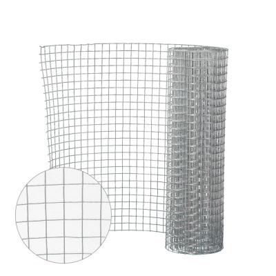 China Easily Assembled Galvanized Welded Wire Mesh USA Construction Barrier Mesh Rolls Welded Wire Fence Guardrail for sale