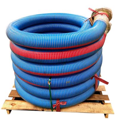 China Durable Compound Suction Tanker Discharging Bunker Flexible High Pressure Compound Gasoline And Oil Delivery Oil Bunker Hose for sale