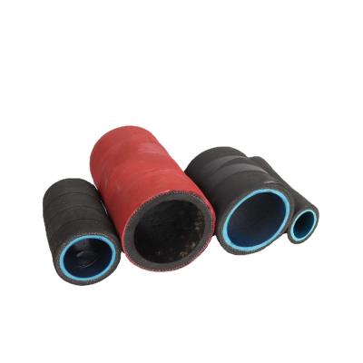 China Wear-resistant And Anti-Aging Black Hydraulic Rubber Hose Braid Wire Resistance Oil Mist Direct Selling Direct Selling Industrial Rubber Hose Pressure for sale