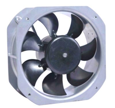 China Hotels dc 350 mm PA66 external rotor motor axial fans for sale