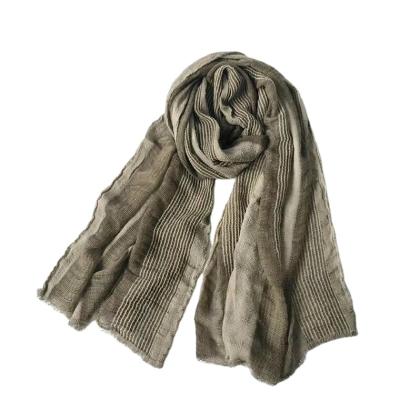 China 2021 Yiwu Soft Natural Market Size Soft Touch Rulan Acrylic Scarf for sale