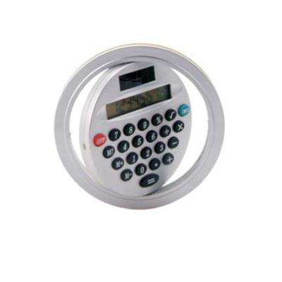 China General Purpose Calculator Desktop Student Round Rotate Led Display Calculator for sale