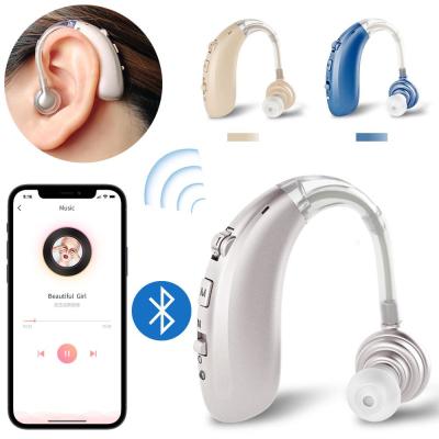 China AXONE Rechargeable Hearing Amplifier Hearing Loss People Invisible Ear Hearing Aid With Color Packing Box A-360 for sale