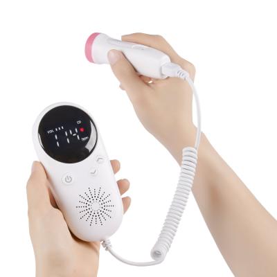 China Chargable Handheld Fetal Doppler Prob Doppler Fetal Headphones Cheap Item Speaker Shipping Cost Discount Price for sale