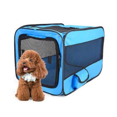 China Breathable Oxford Cloth Pet Car Nest Folding Portable Dog Tent Large Dog Kennel for sale